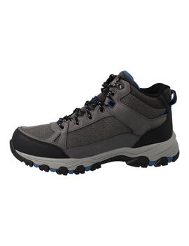 Zapato Abotinado Waterproof Skechers 204477 Gris