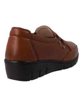 Zapato Cuña Manlisa S63-304 Marrón
