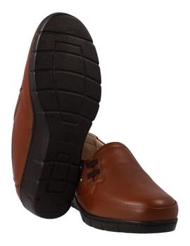 Zapato Cuña Manlisa S63-304 Marrón