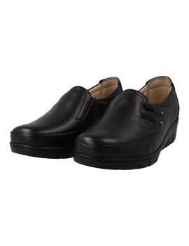 Zapato Cuña Manlisa S263-304 Negro