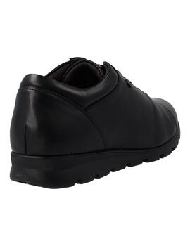 Zapato Cuña Baja Flex Pies 1415N Negro