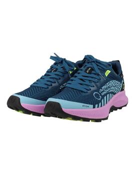 Zapatilla Deportiva Impermeable Atom By Fluchos At135 Azul