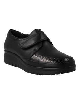 Zapato Cuña Manlisa W203-1204 Negro
