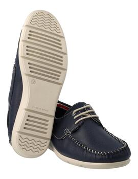 Zapato Nautico Dj Santa 3380 Azul marino