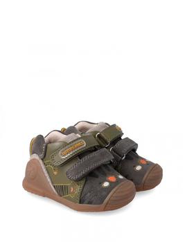 Zapato deportivo Biomecanics 221126 Militar y Grey