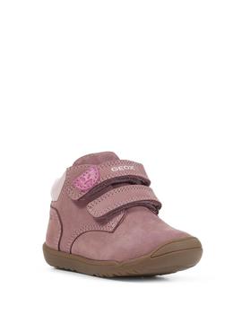 Zapato Abotinado Geox B164PC Pink para niña